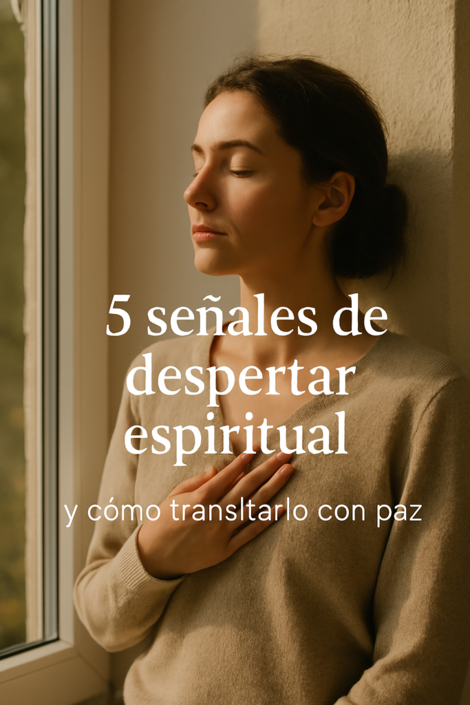 5 señales de despertar espiritual